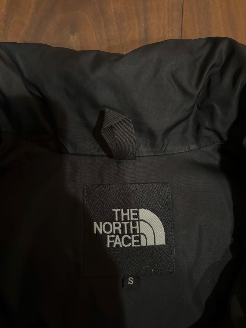 THE NORTH FACE ブラック ヌプシ ダウンジャケット S