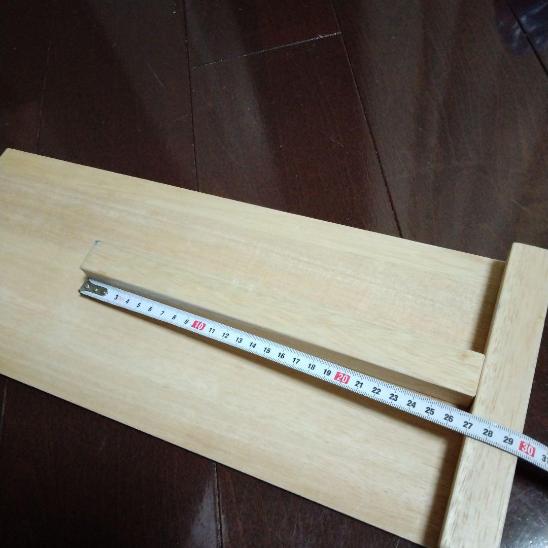 そば・麺切り包丁 麻紐巻きハンドル＋こま板