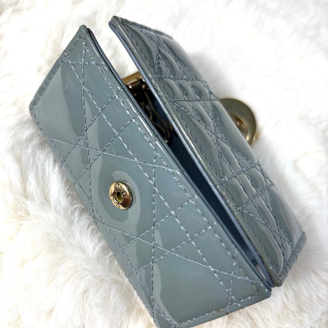 な*な様 クリスチャンディオール レディディオール キーケース パテントレザー