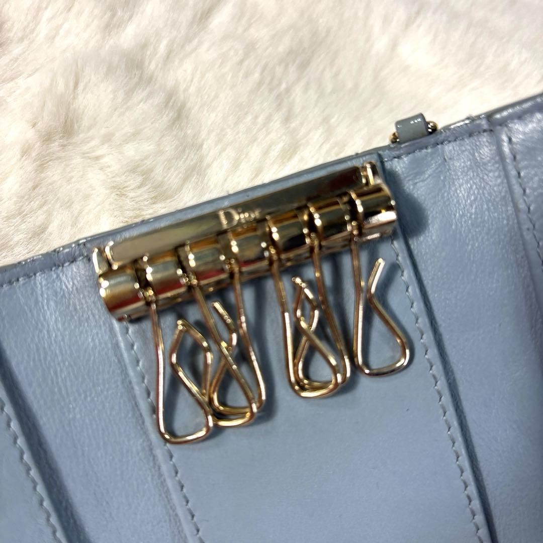 な*な様 クリスチャンディオール レディディオール キーケース パテントレザー