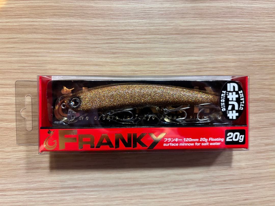 2026年 釣りフェス限定WakeyBoo&Frankyセット ギンギラゴールド