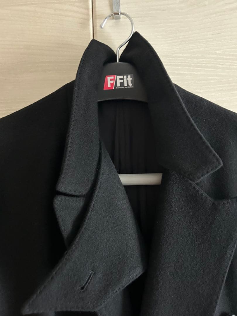 y*a様 定価以下 1回着用 2024 名作 MASU ロングコート ブラック