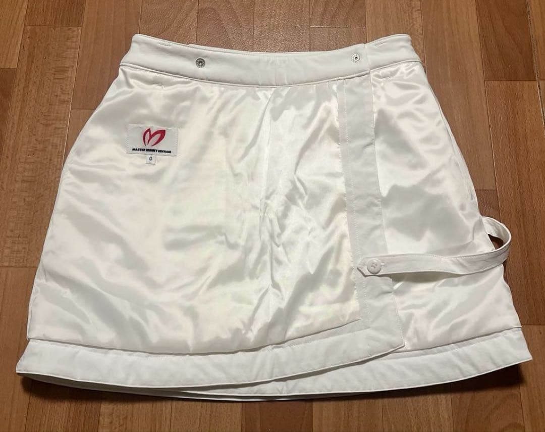 【新品タグ付】MASTER BUNNY EDITION ダウンスカート 0 白