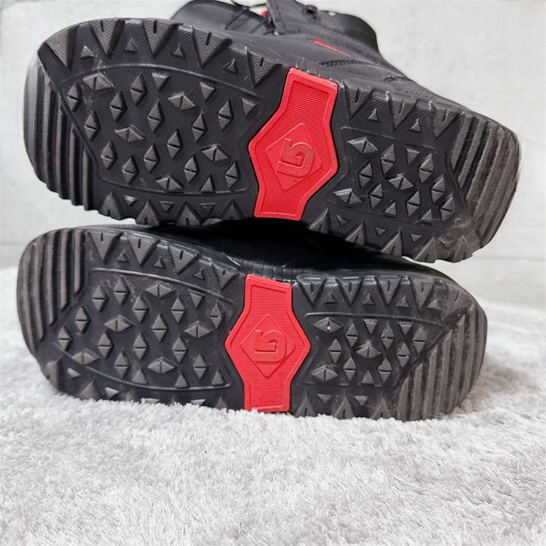 BURTON MOTO 26cm スノーボードブーツ 赤 黒