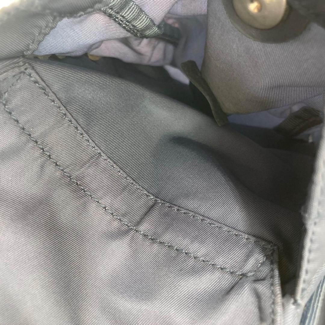 良品✨プラダ リュック バックパック 三角ロゴ 希少色 ブルー 保存袋つき