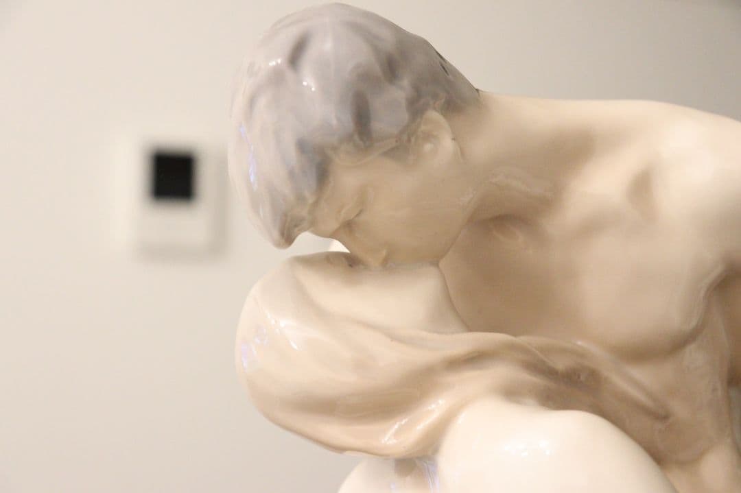 ロイヤルコペンハーゲン　WAVE AND ROCK フィギュリン　置物　大型