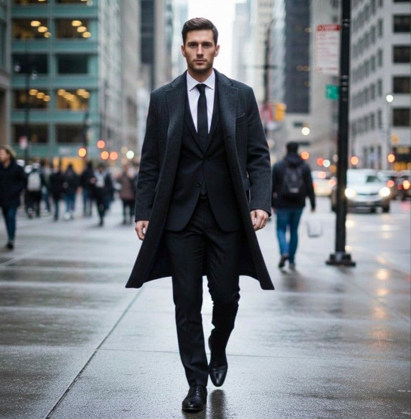 美品 最高級 美シルエット ロロピアーナ緑タグカシミヤ100%チェスターコートM