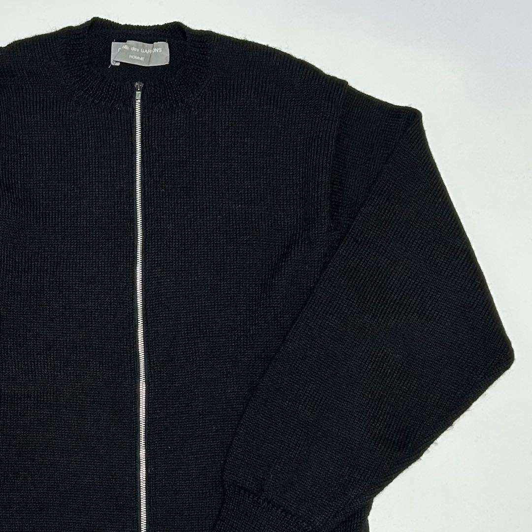 COMME des GARCONS HOMME ジップアップクルーカーディガン