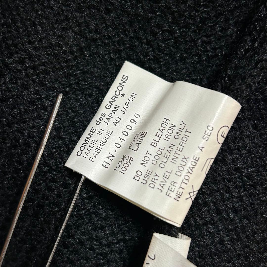 COMME des GARCONS HOMME ジップアップクルーカーディガン