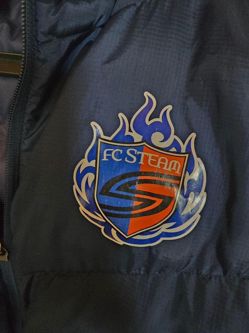 FCスチーム京都 ATHLETA 中綿ジャケット 中綿ウォームパンツ L