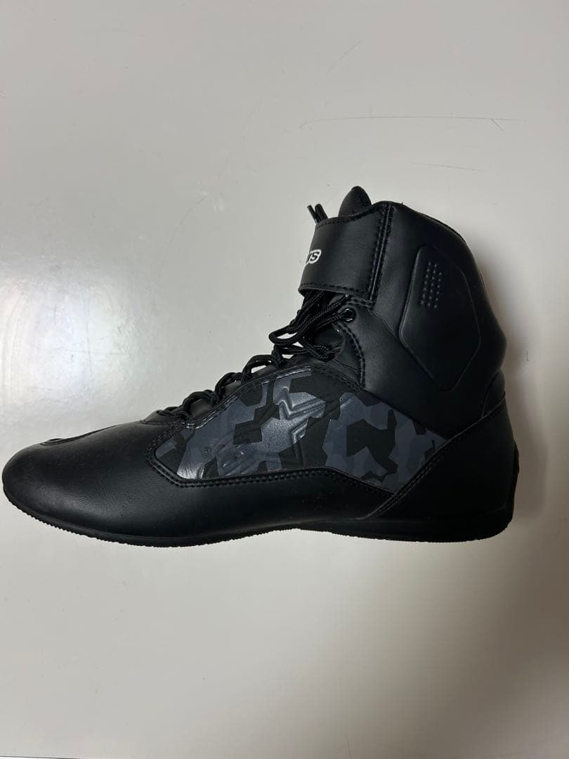 Alpinestars バイク用靴 ブラック/カモフラージュ