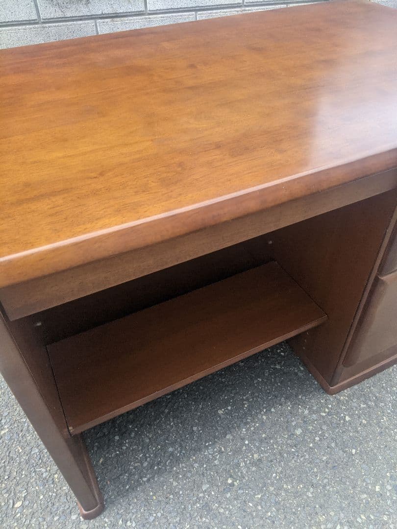 カリモク　片袖 デスク 引き出し 学習机 勉強机 書斎机