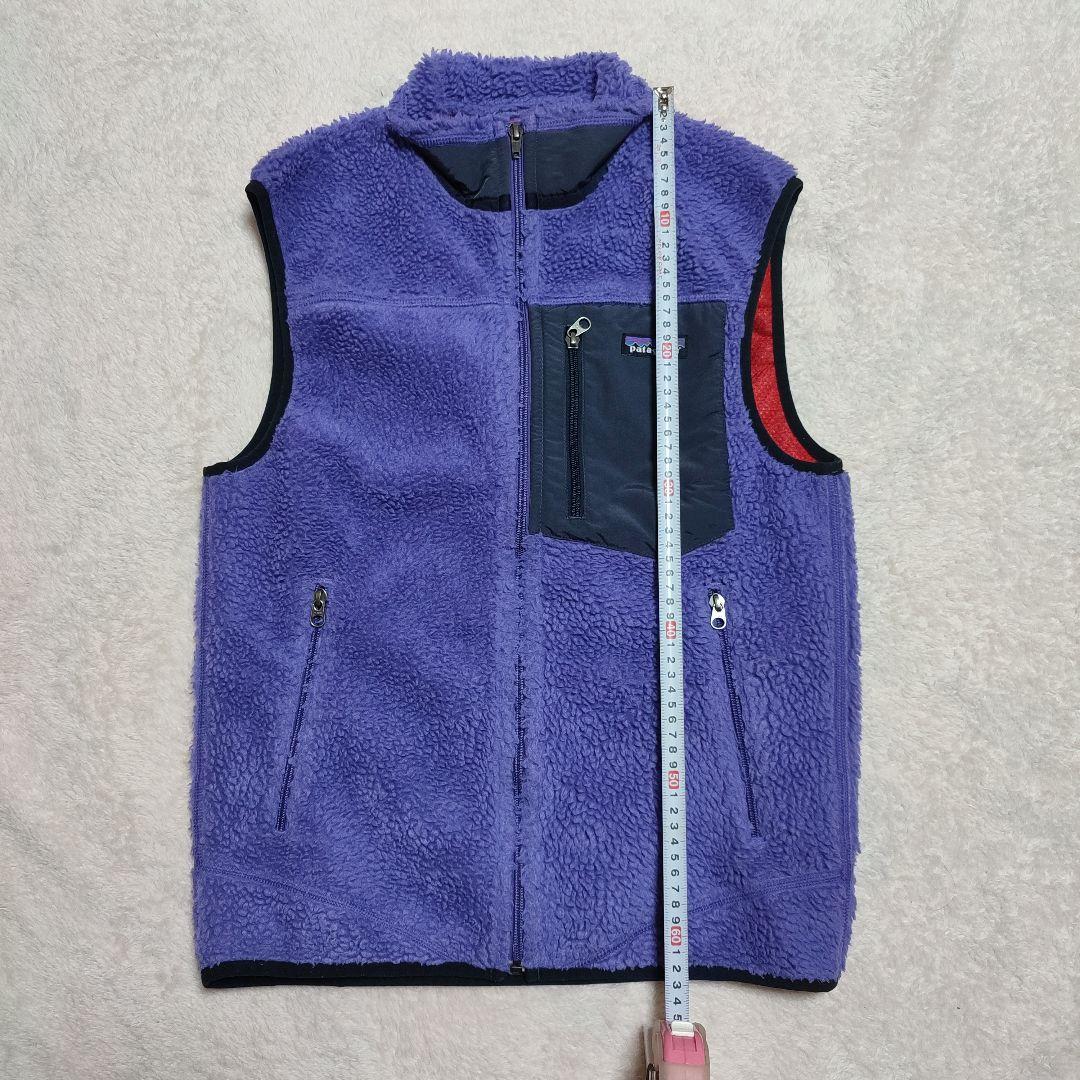 patagonia レトロXベスト フリース S 紫 - メルカリ