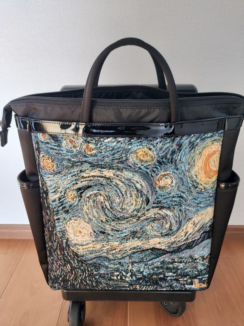 ゴッホ 星月夜 デザイン キャリーケース