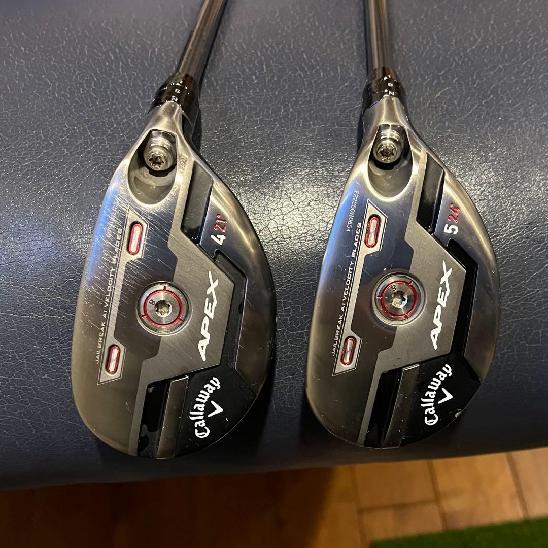 新 デザインスポーツ - キャロウェイAPEX ユーティリティ 4U/5U セット