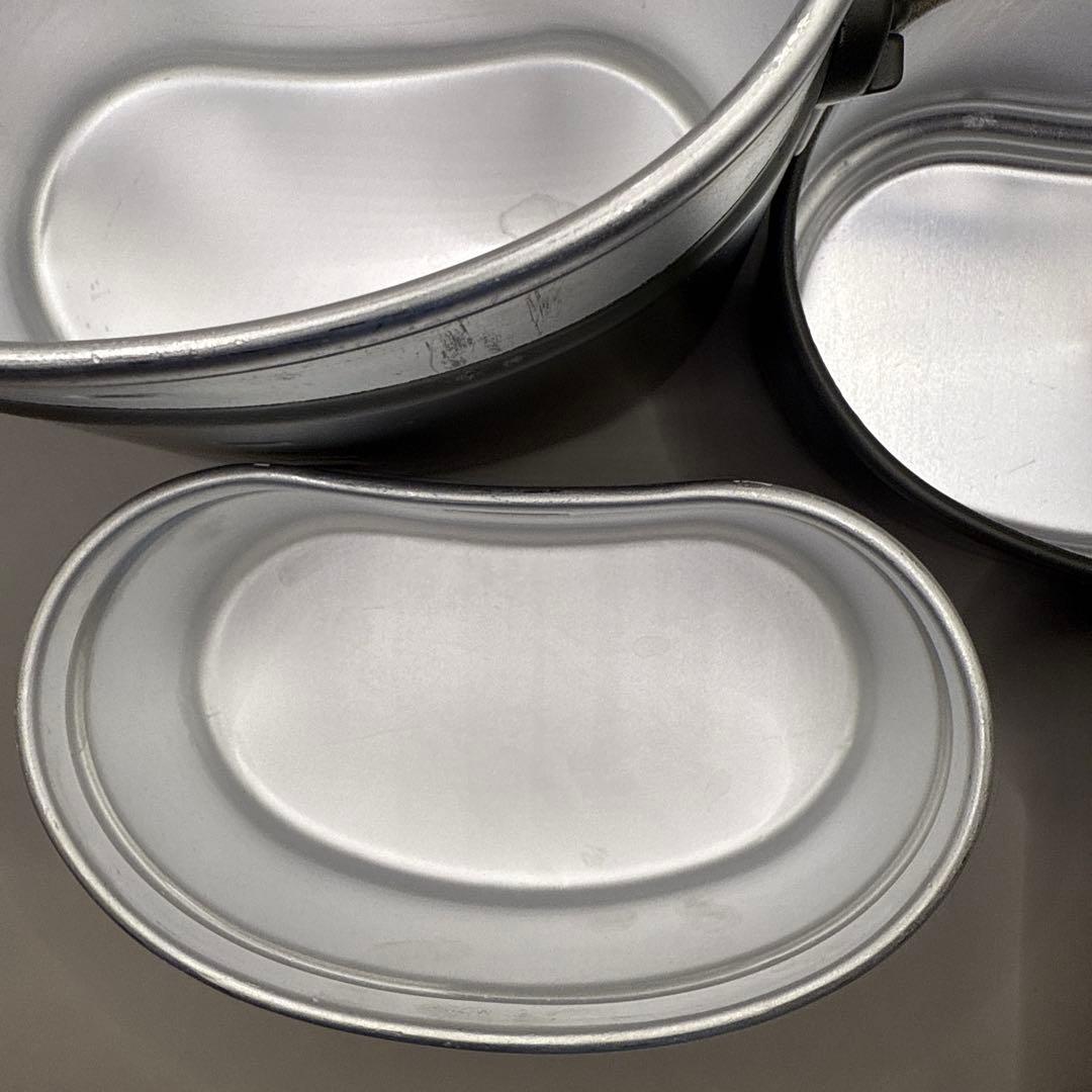 【美品】【レア】ドイツ軍 アルミ飯盒 OSIM75 メスキット　はんごうキャンプ