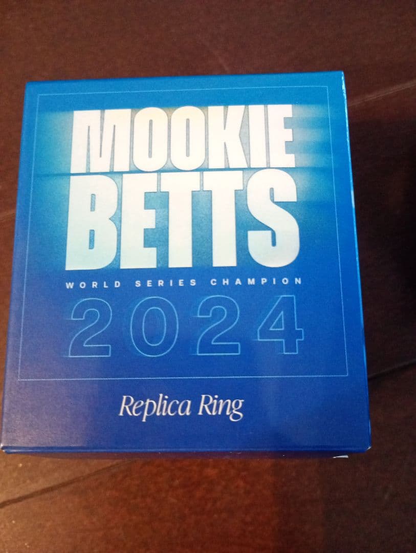 Mookie Betts 2024 ワールドシリーズチャンピオン レプリカリング