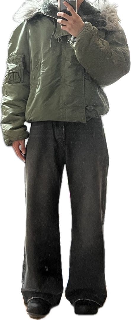 【希少】　ALPHA MADE IN U.S.A フライトジャケット　N-2B