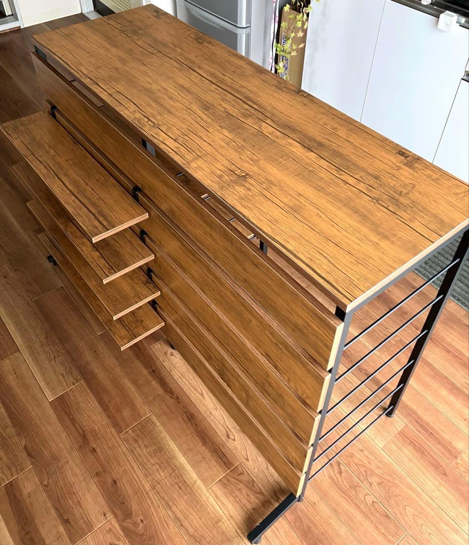 キッチンカウンター★120㎝☆美品★グッドデザイン賞受賞