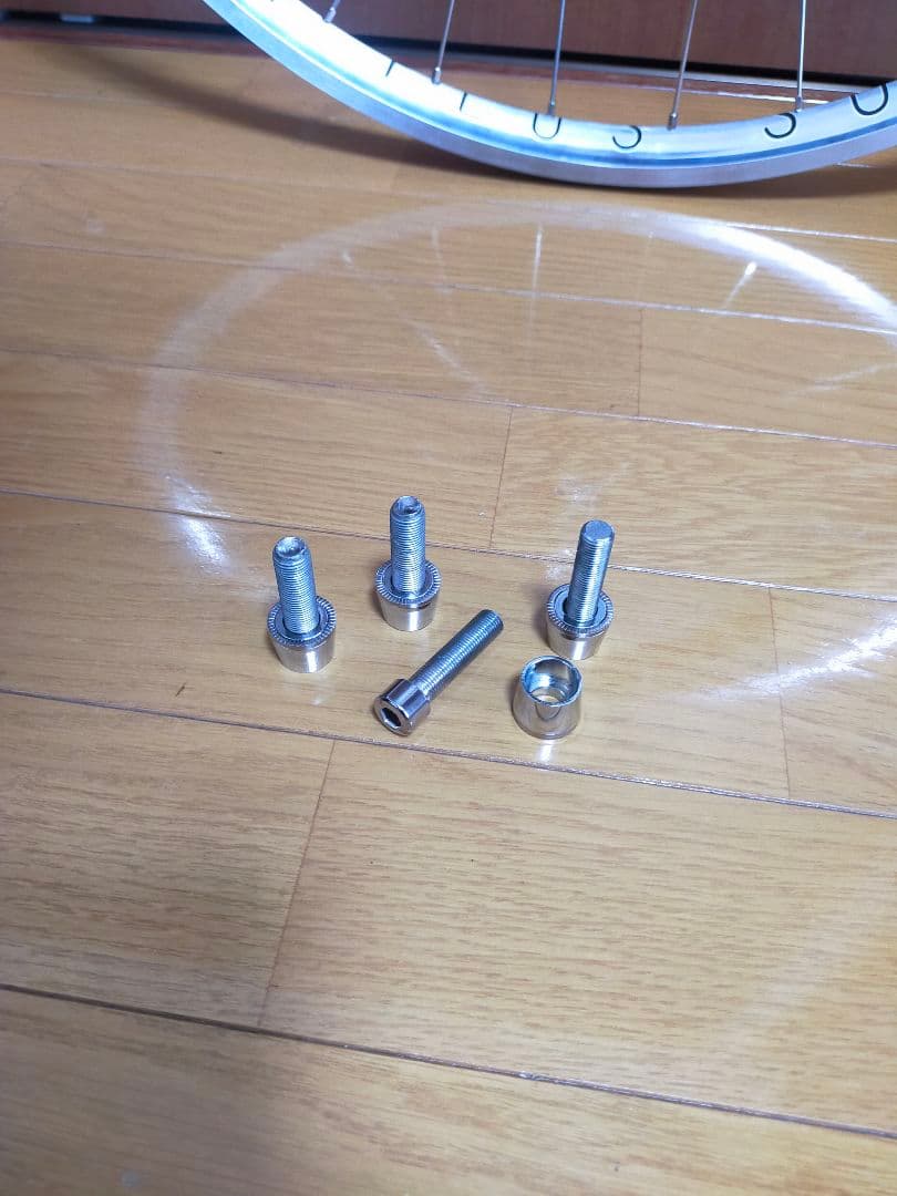 【新品未使用】ピストホイール前後【送料込み】