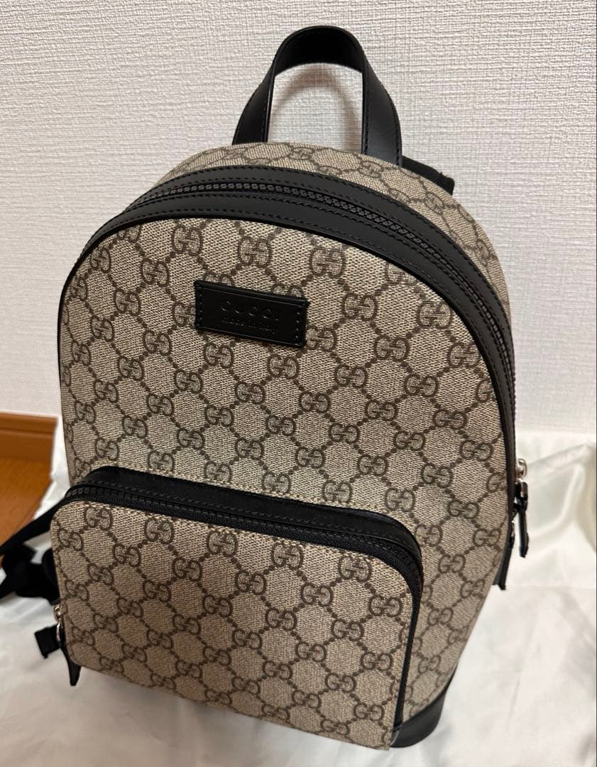 【未使用】GUCCI グッチGG柄 リュック バッグパック国内正規品