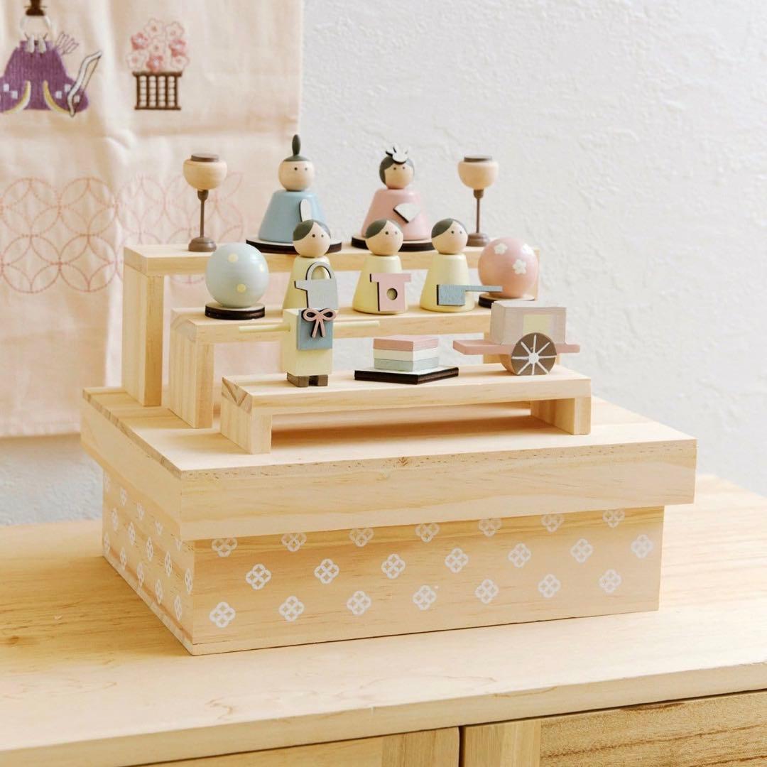 サリュ ＊ ひなまつり2026【収納できる雛人形セット】 - メルカリ