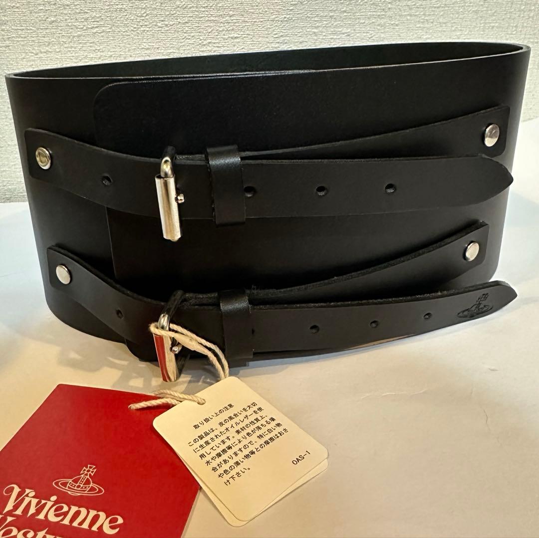 Vivienne Westwood RED LABEL ワイドレザーベルト
