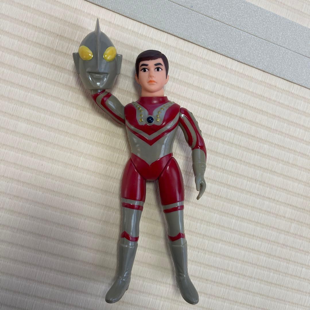 美品 当時物 ブルマァク 面取れソフビ ウルトラマンゾフィー ヒーロー