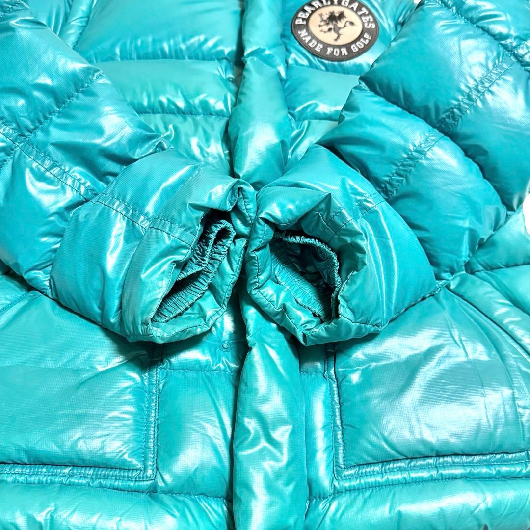 希少 PEARYGATES 2way ダウンジャケット ワッペン 腕着脱可能 - メルカリ