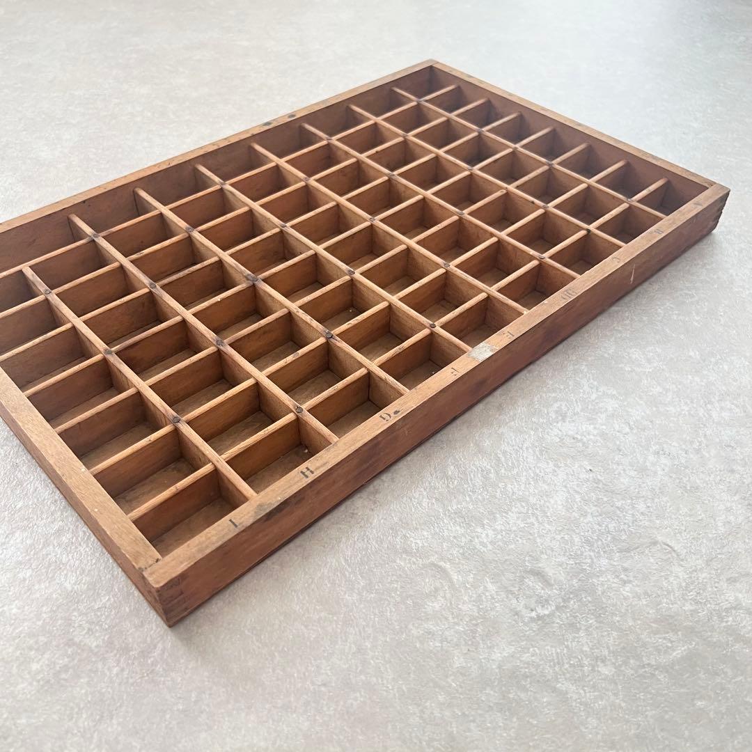 【アンティーク】 木製 プリンタートレイ インテリア