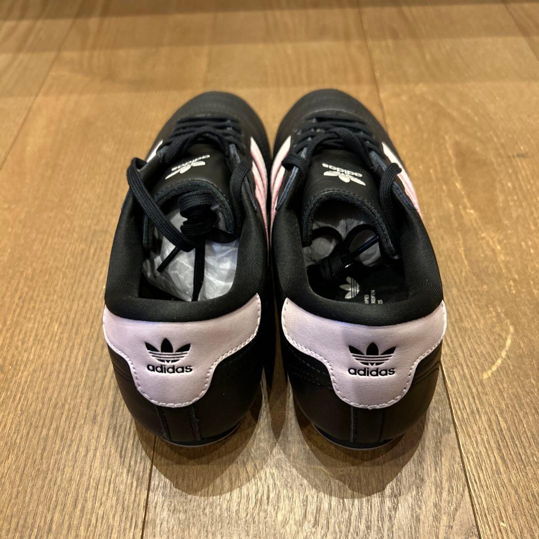 新品 アディダス adidas テコンドーレース 24.5cm 黒ピンク