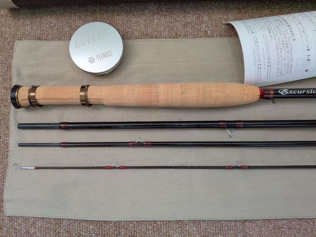 【新品未使用】ティムコEUFLEX Excursion 795/4グラスロッド