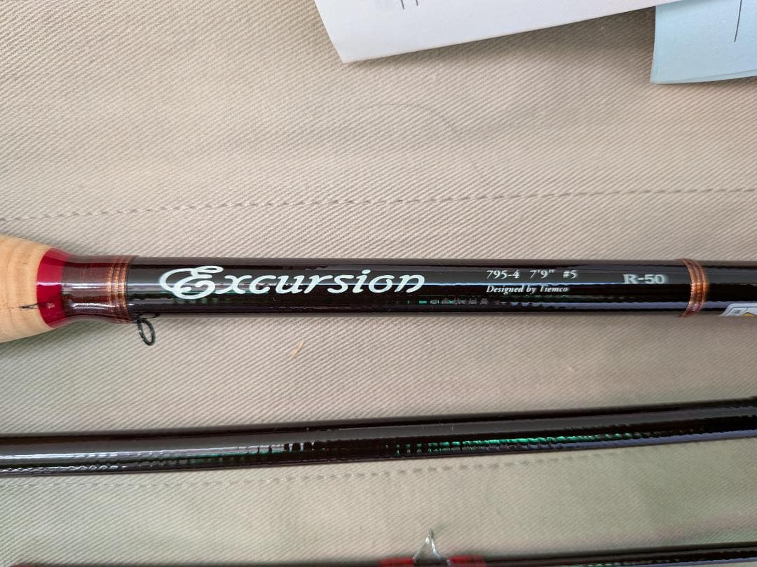 【新品未使用】ティムコEUFLEX Excursion 795/4グラスロッド