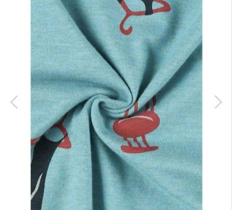 新品タグ付き マタノアツコ パジャマ ルームウェア ドレス ブルー L