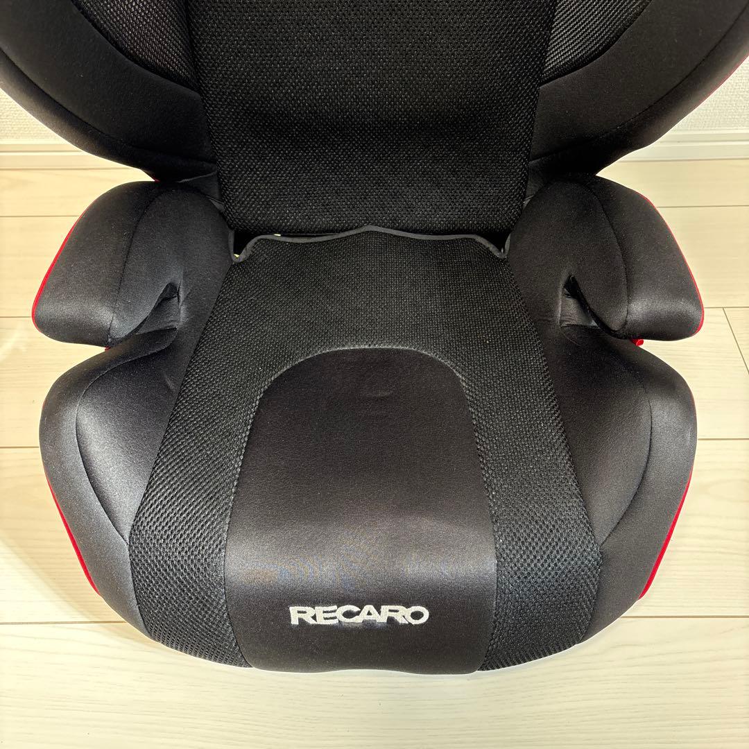 RECARO レカロ ジュニアシート　ブラック×レッド