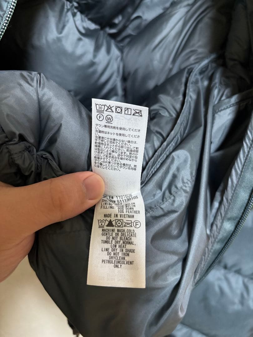 montbell ライトアルパインダウン パーカ