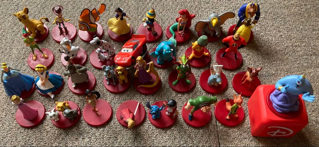 ディアゴスティーニ ディズニー マジカルオーディオ絵本 フィギュア31点セット★