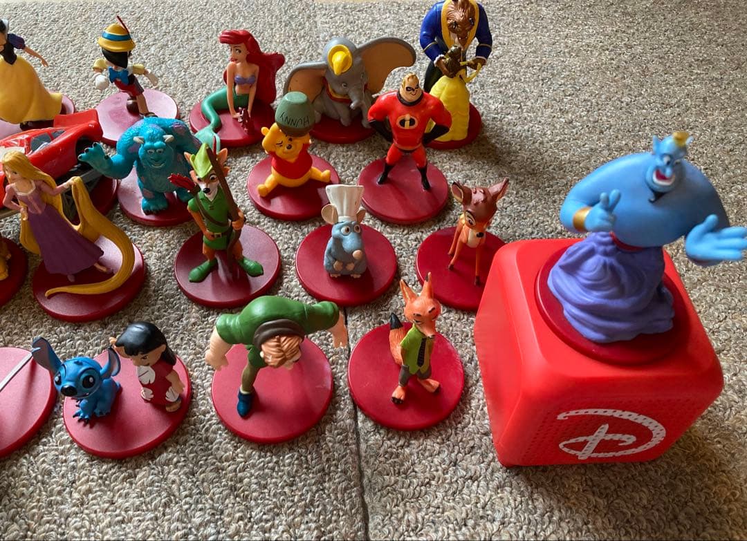 ディアゴスティーニ ディズニー マジカルオーディオ絵本 フィギュア31点セット★