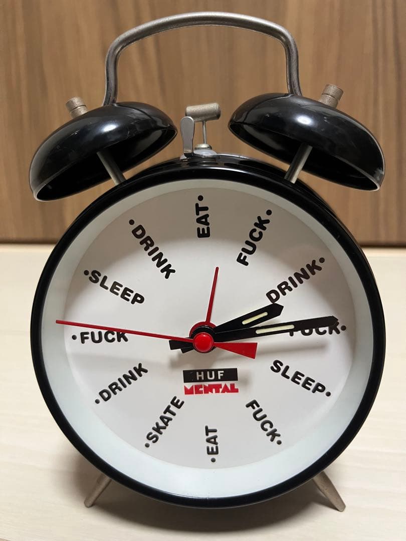HUF × SKATE MENTAL ALARM CLOCK - メルカリ