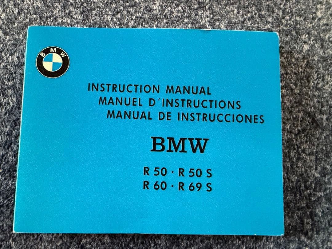 BMW R50 R60 R69S サービスマニュアル&パーツリストセット