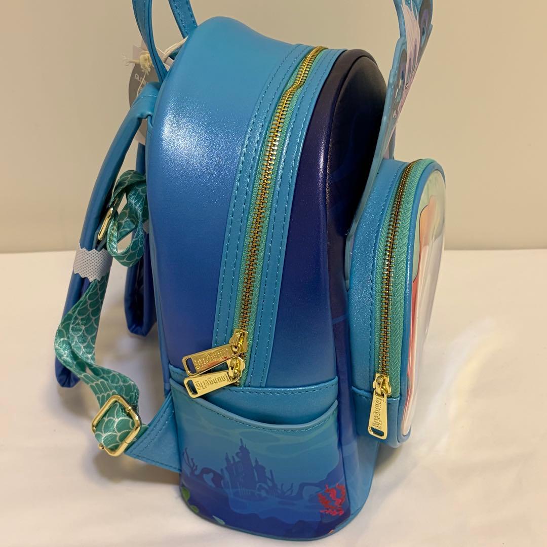 Loungefly ラウンジフライ　バックパック　リュック　アリエル　アースラ