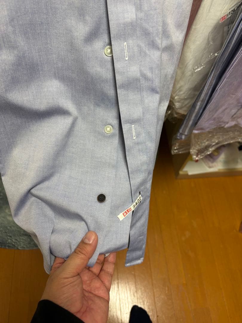 ルイヴィトン　ボタンダウンシャツ サイズ41 ブルー