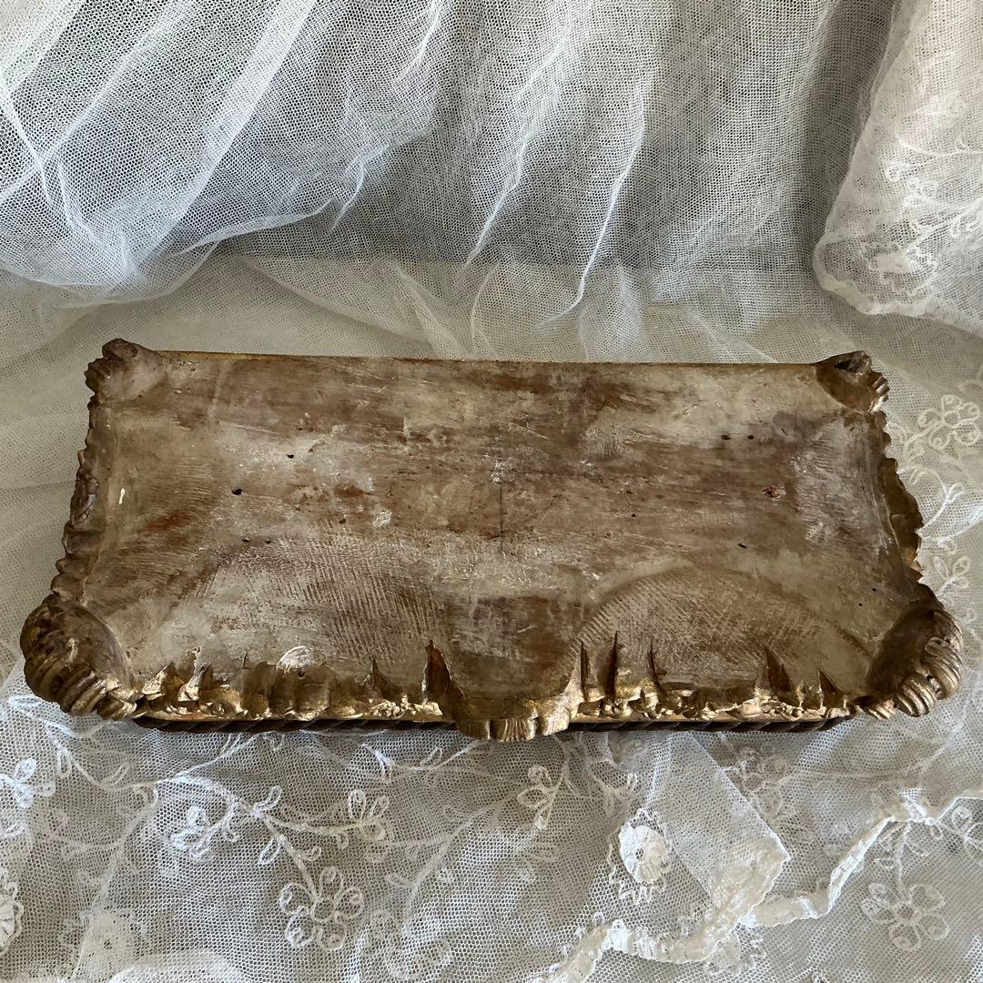 【重厚】フランス　アンティーク　ディスプレイ台　台座　ポワドレ　時計台