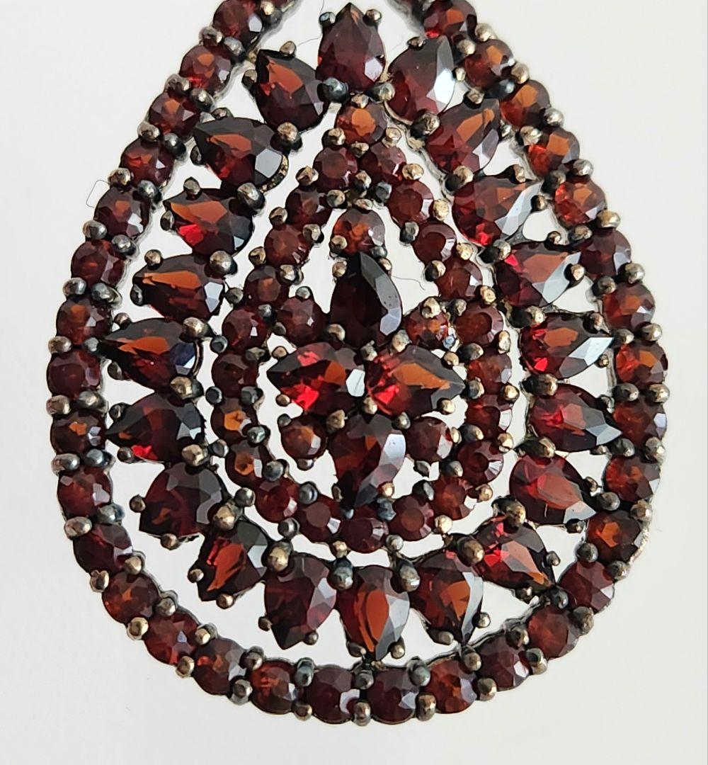 ボヘミアン ガーネット シルバー925 ペンダントトップ