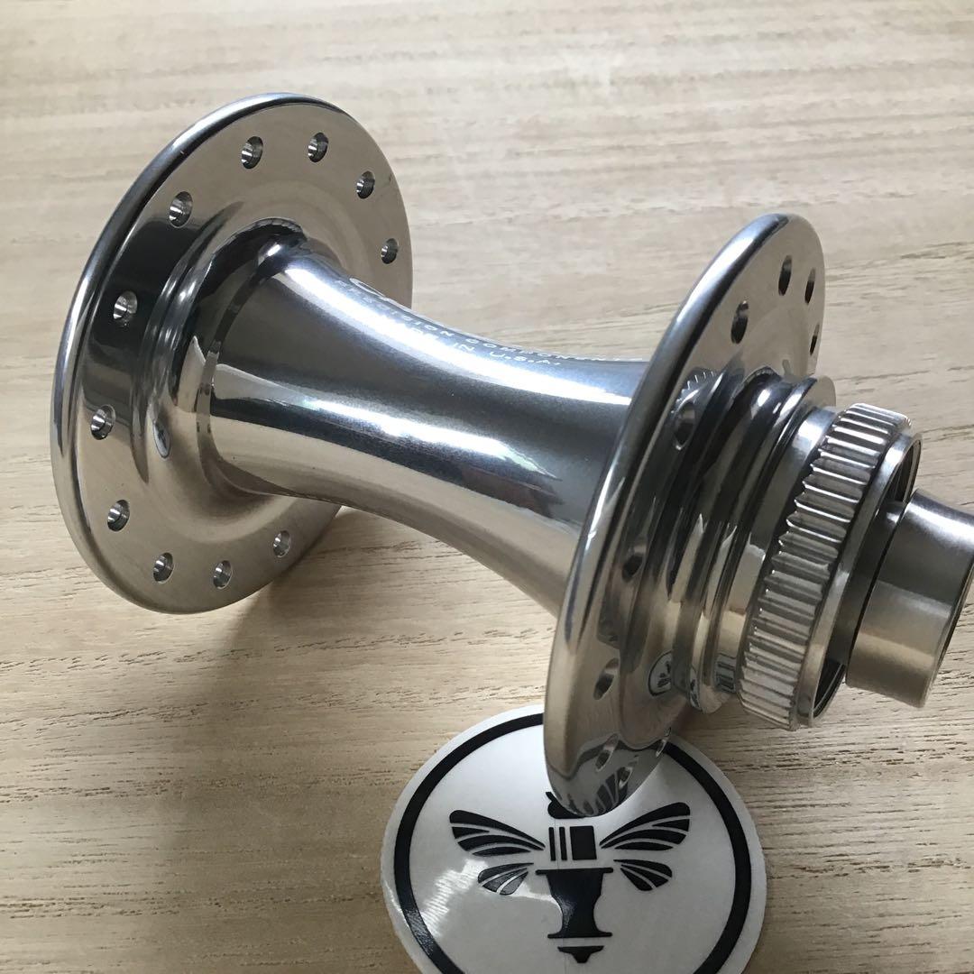 Chris king クリスキング フロント ハブ シルバー CHRIS KING