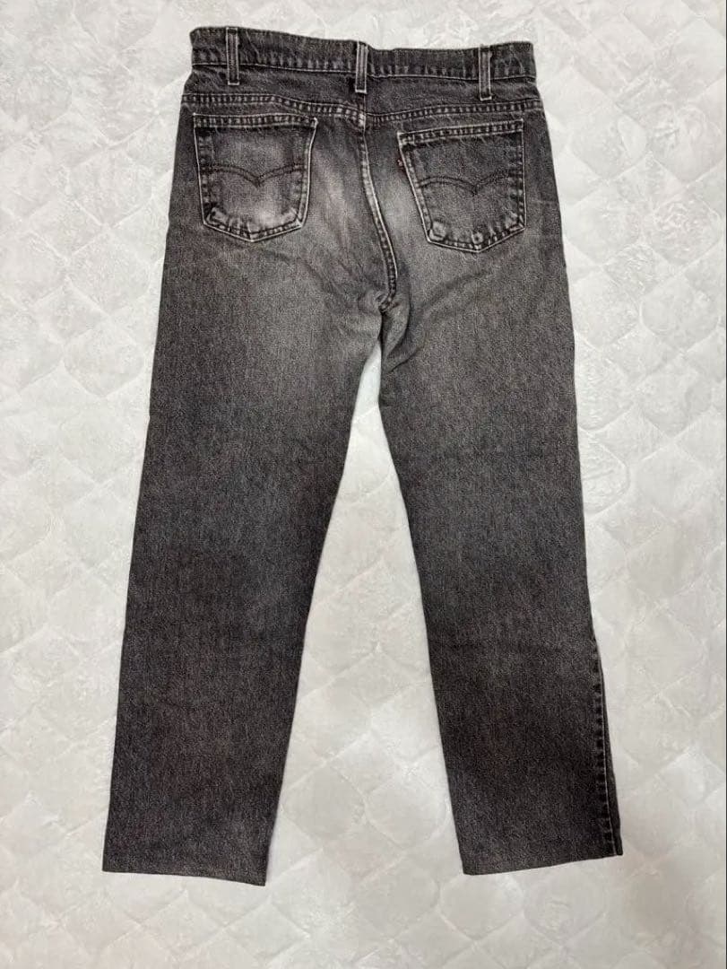 USA製 リーバイス505 ブラックデニム