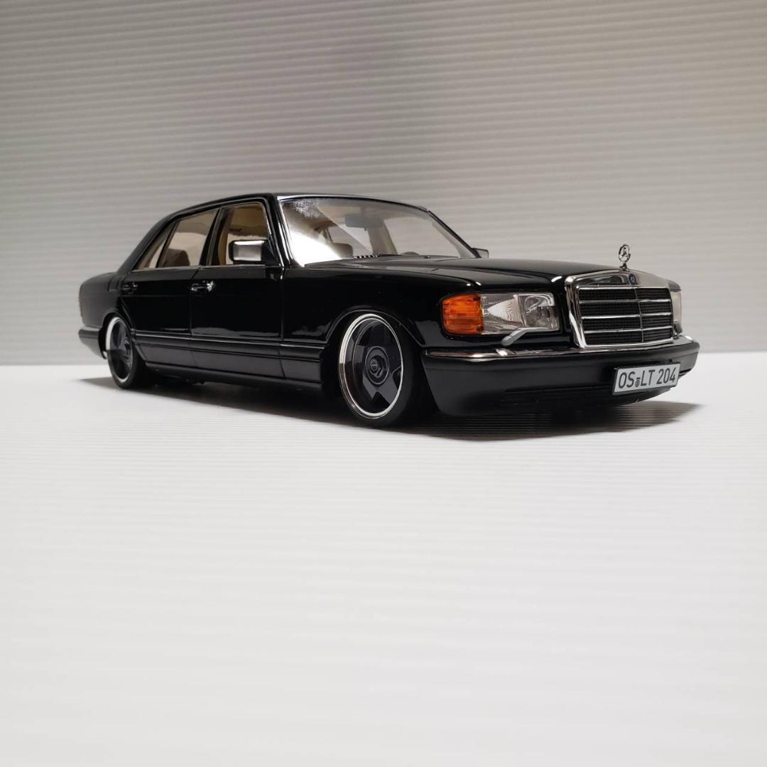 1/18 メルセデスベンツ Sクラス560SEL W126 カスタム - メルカリ