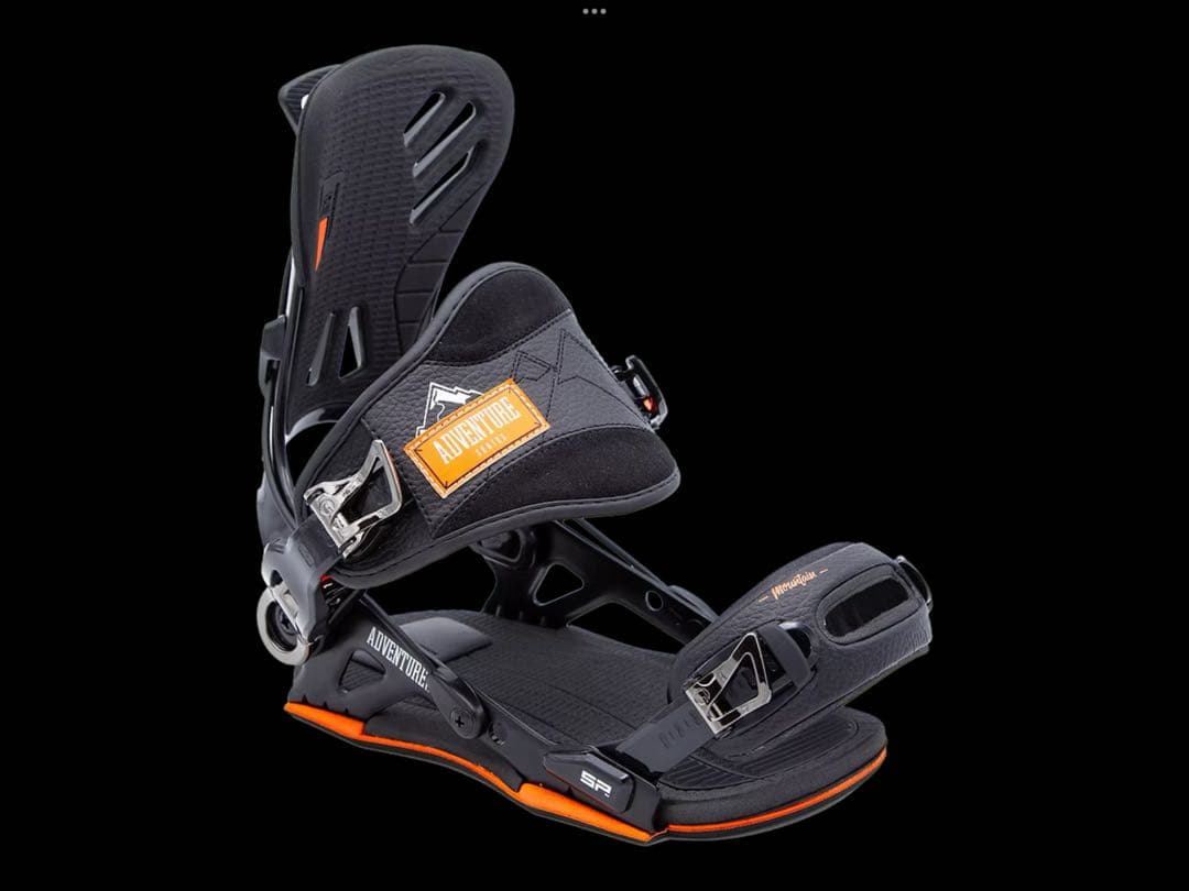 034 SP MOUNTAIN スノーボード　ビンディングバインディング　M