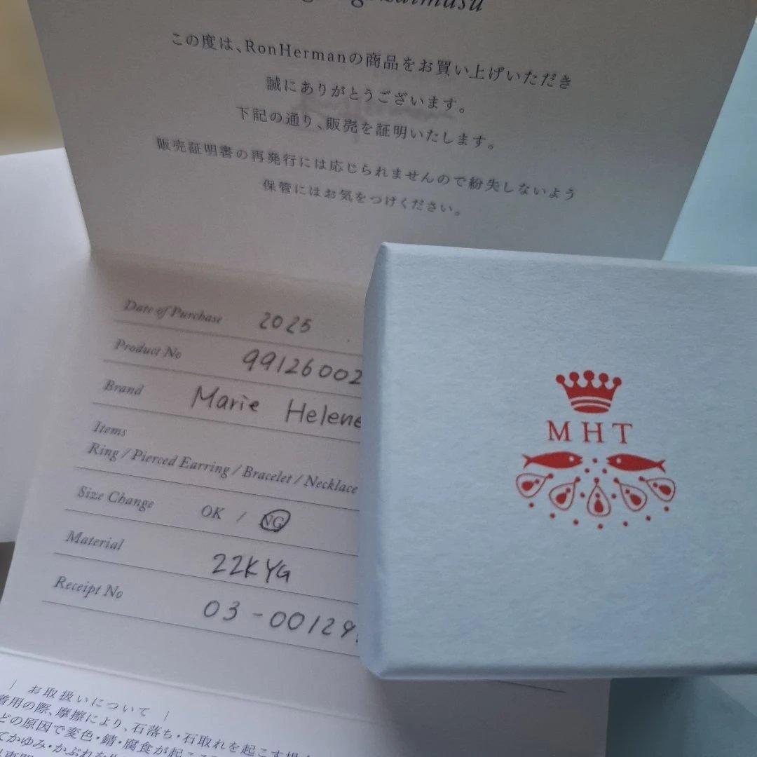 【Marie-Hélène de taillac 】招き猫　コードブレスレット