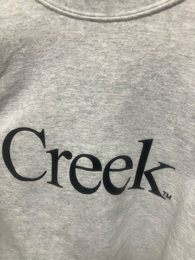 CREEK ANGLER’S DEVICE グレー スウェット トレーナー
